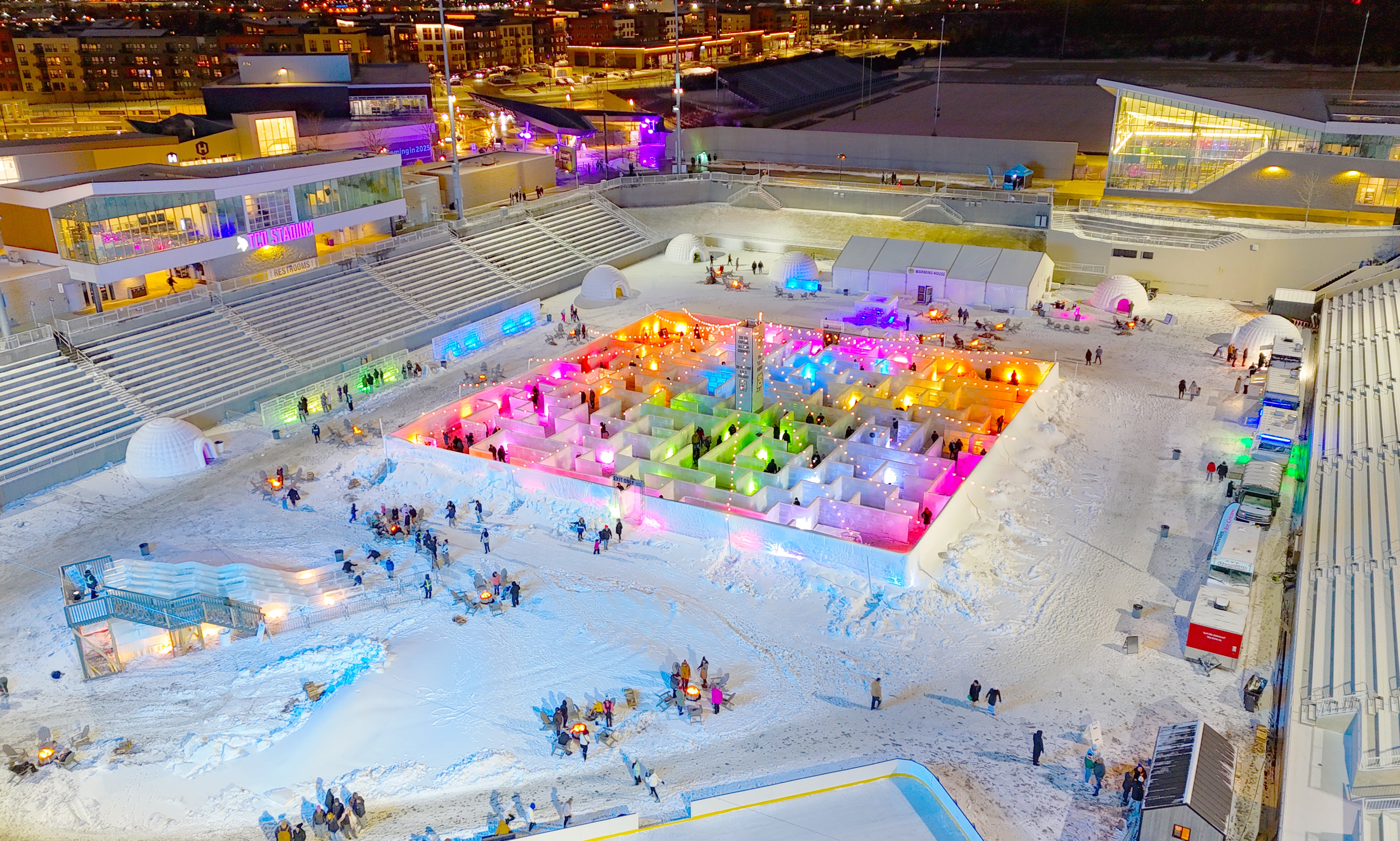 The Minnesota Ice Festival at Viking Lakes
